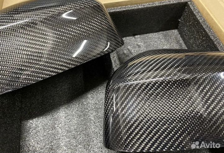 BMW F15 F16 F25 F26, накладки на зеркала, карбон