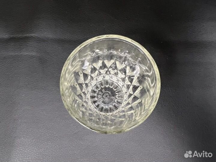 Стакан стекло ромбы 8 см 150 мл