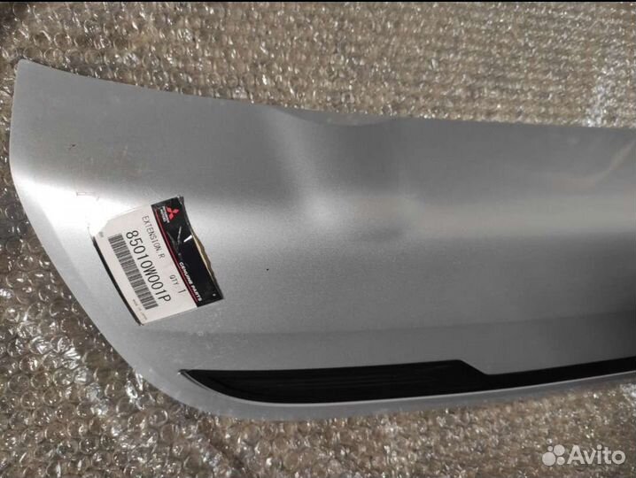 Накладка Бампера Заднего Mitsubishi Outlander