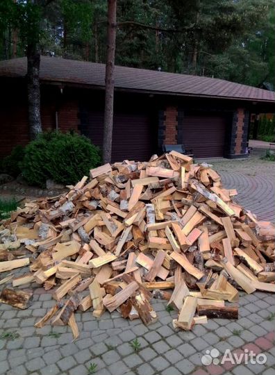 Дрова колотые Осина