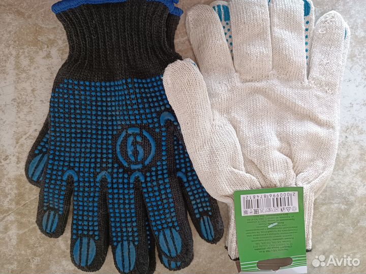 Перчатки хозяйственные, прихватки