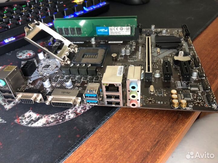 Материнская плата h310m pro vd plus