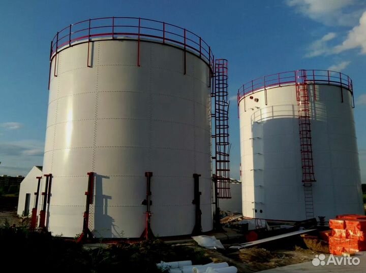 Резервуар горизонтальный - ргс - 75 М3