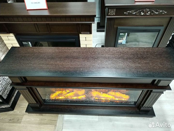 Камин электрический с порталом