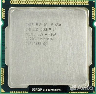 Процессоры i3,i5