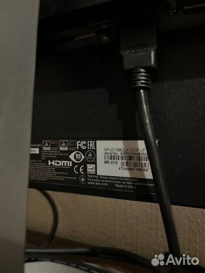 Монитор AOC 1920x1080