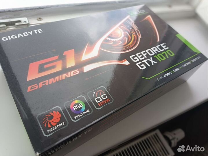 Видеокарта gtx 1070