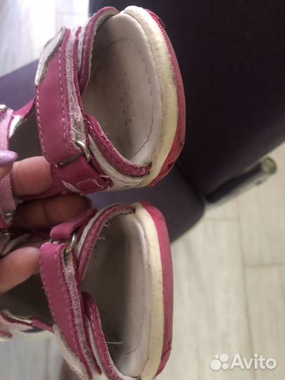 Сандалии для девочки 25 размер