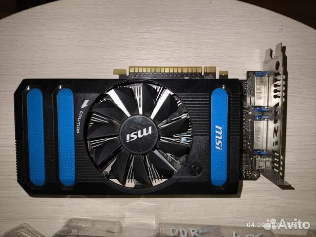 MSI GTX650Ti 1gb DDR5