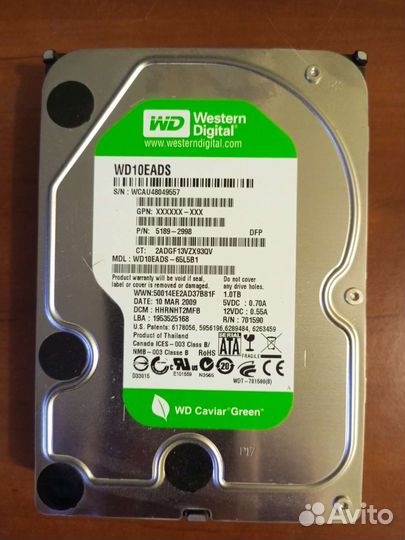 Жесткий диск 1 тб