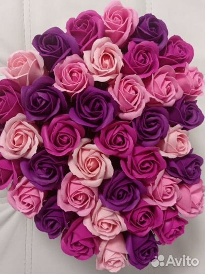 Мыльные Роза букет с доставкой