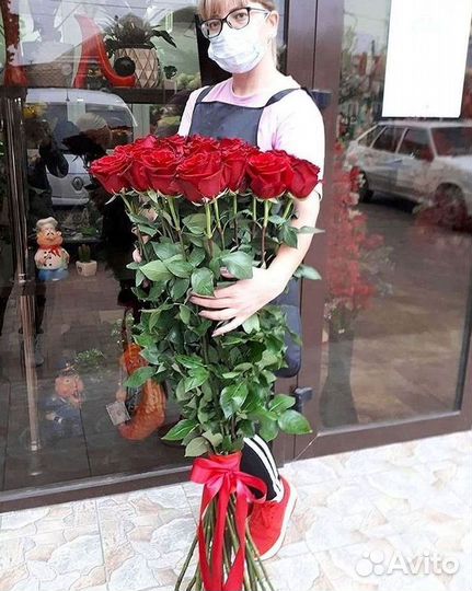 Высокие Розы с Доставкой