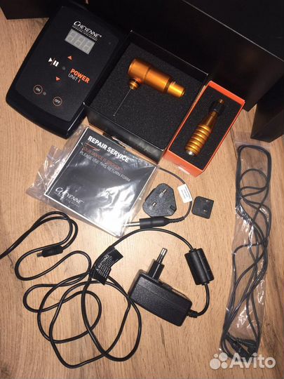 Тату машинка+блок Cheyenne