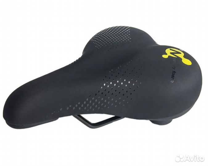 Седло велосипедное DDK комфорт, для города с эласт