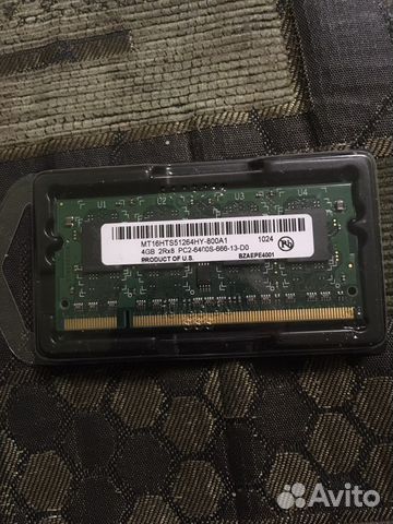 So dimm ddr2 4gb Новая