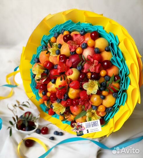 Съедобные букеты/из конфет/фруктов/ягод