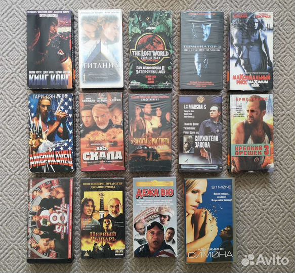 Кассеты vhs и Dvd