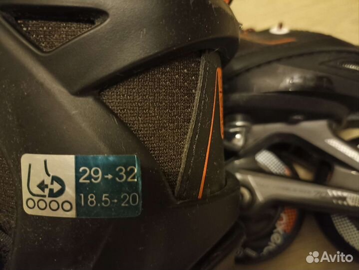 Роликовые коньки детские раздвижные