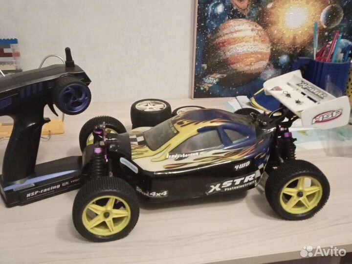 Радиоуправляемая модель Багги 1/10