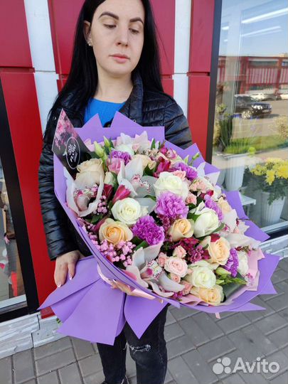 Букет цветов в Липецке