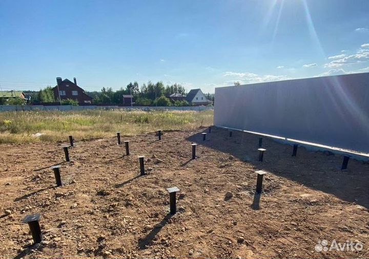 Сваи винтовые для фундамента