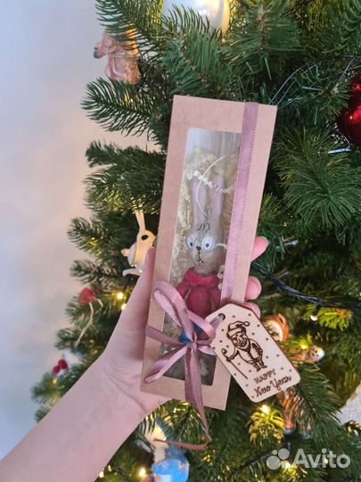 Ватные елочные игрушки новые