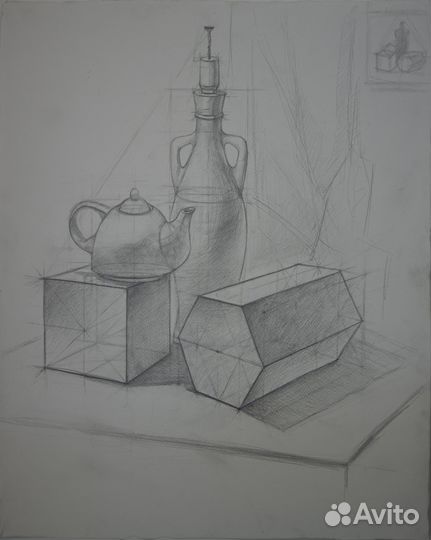 Экзамен в художественное училище, онлайн курс