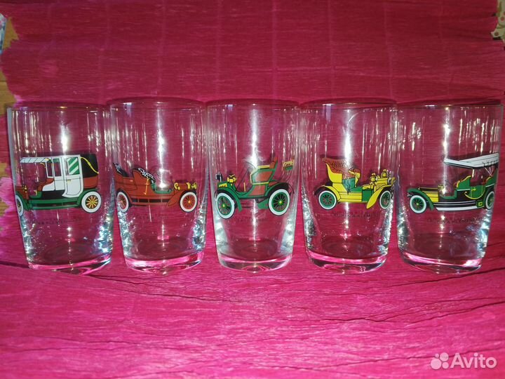 Стеклянная и хрустальная посуда СССР