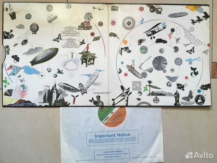 LED Zeppelin III ;1970;EX;A7/B4; Original UK