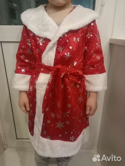 Костюм деда мороза детский