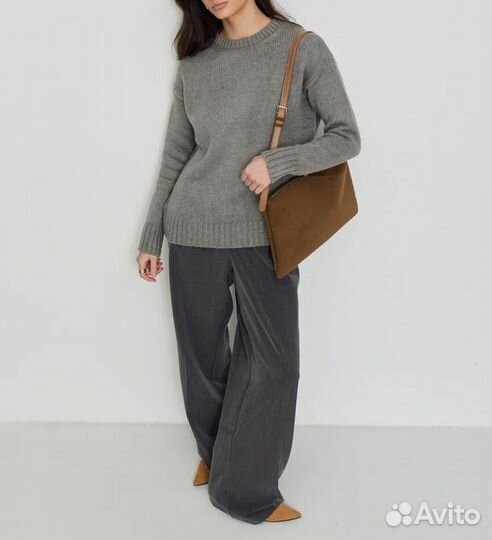 Свитер женский новый с биркой серый S