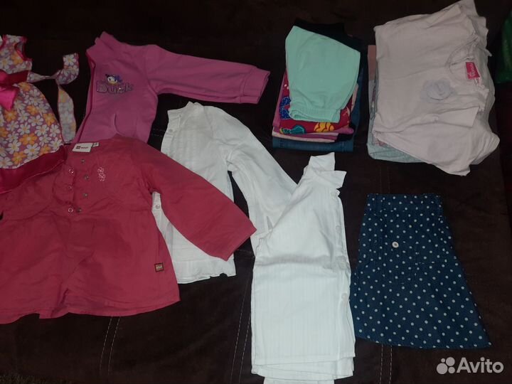 Детская одежда пакетом для девочки от 1,5-4,5 года