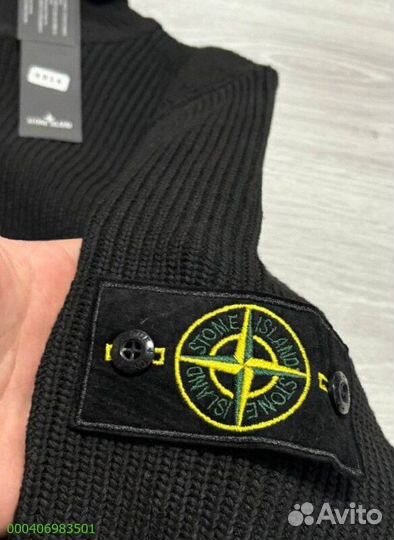 Stone island свитер с горлом длинным