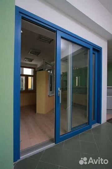 Установка Порталов из пвх и тëплого алюминия