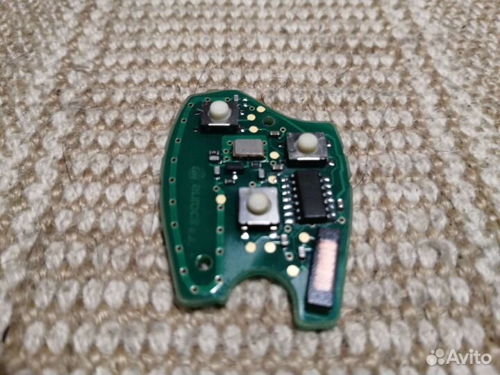 Renault Logan оригин плата чип ключа с чипом иммо