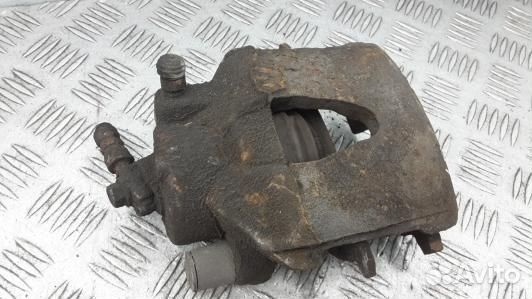 Суппорт тормозной передний левый skoda fabia 2 (LB