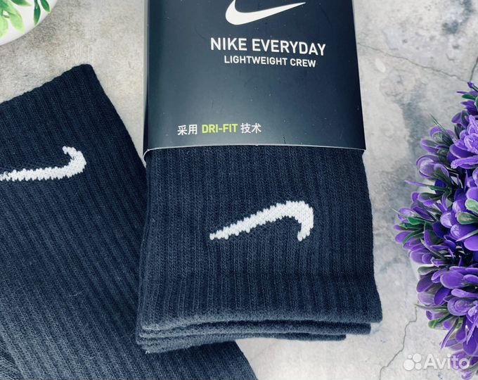 Носки Nike Everyday оригинал чёрные