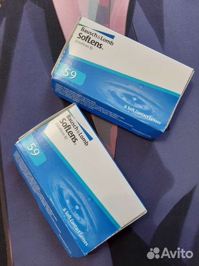 Линзы контактные Bausch & Lomb SofLens 59 месячные