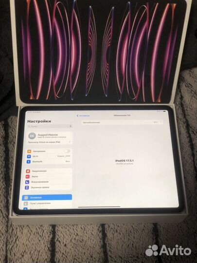 iPad Pro 11.2022. (М 2) 128gb. wifi.АКБ 99%