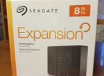 Внешний жесткий диск 8тб Seagate Expansion (новый)