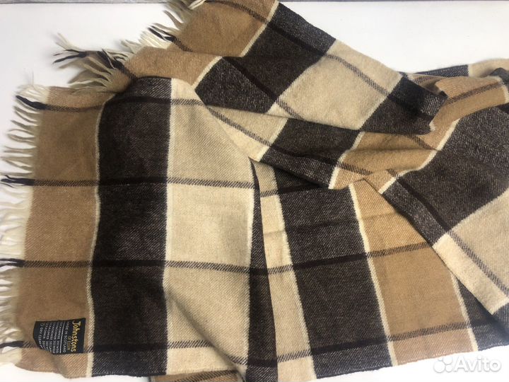 Johnstons Of Elgin Шотландский Клетчатый Шарф