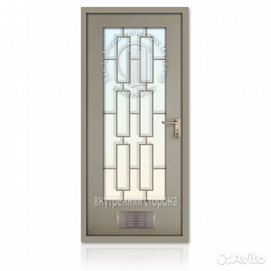 Входная дверь в котельную (бойлерную) № 6