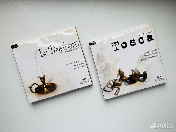 CD Giacomo Puccini: «Tosca», «La Boheme»