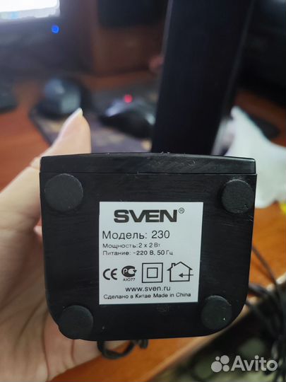Компьютерные колонки sven 230