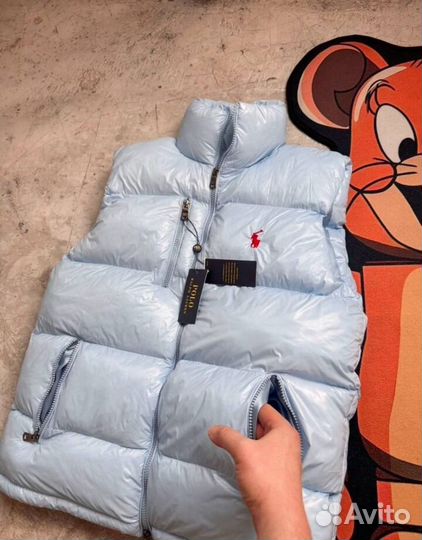 Жилетка polo ralph lauren глянцевая