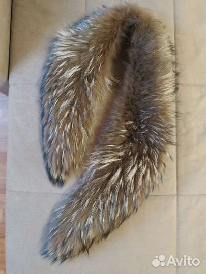 Меховой новый воротник натуральный и манжеты