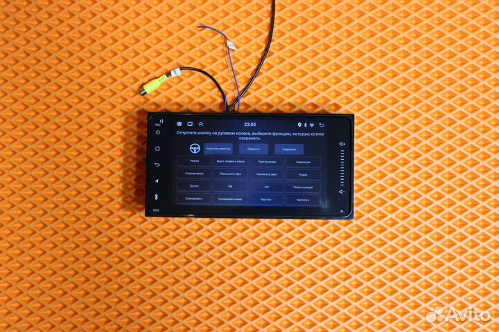 Магнитола Тойота 2-32гб размер 200*100