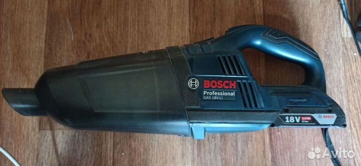 Аккумуляторный пылесос bosh 18в + Акб