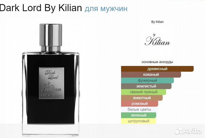 Духи из Эмират Килиан Дарк Лорд 50мл