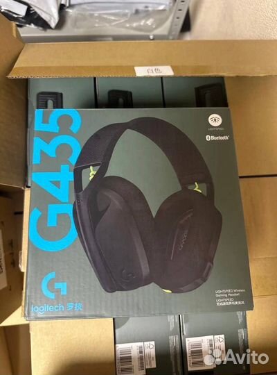 Наушники Logitech g435 черные